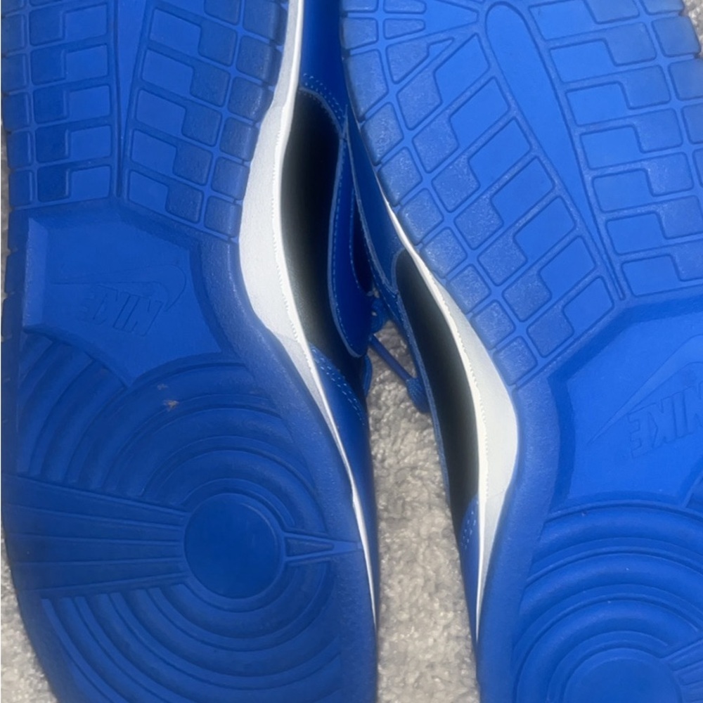 Nike Men's Royal Blue and Black Sneakers - Picture 3 of 4